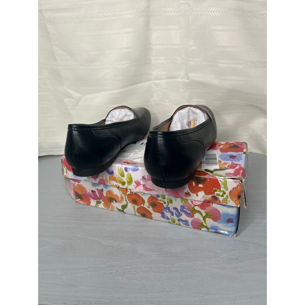 Mootsies Tootsies Edith Moc Toe Loafers Black Womens Size 10M - Picture 12 of 15